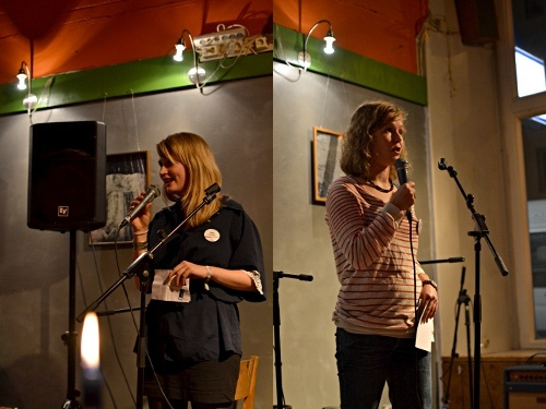 Taija Roiha ja Marjukka Huttunen