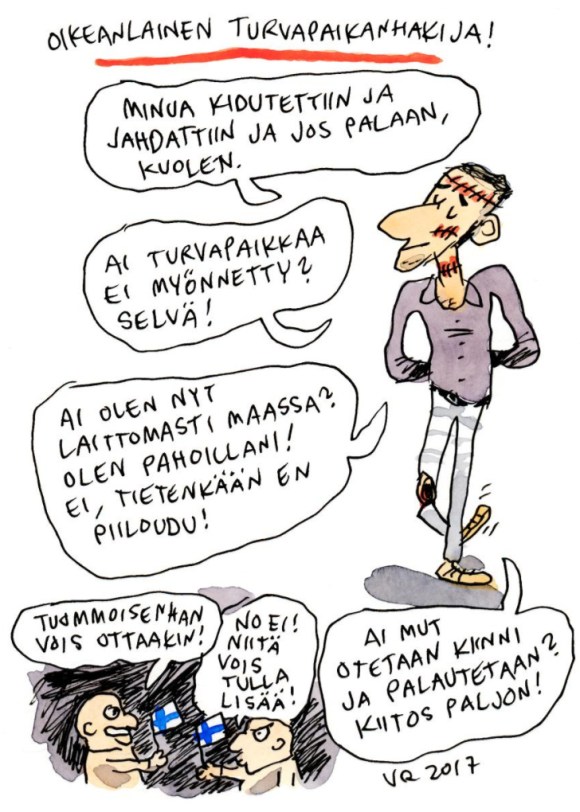 villeranta-turvapaikanhakija